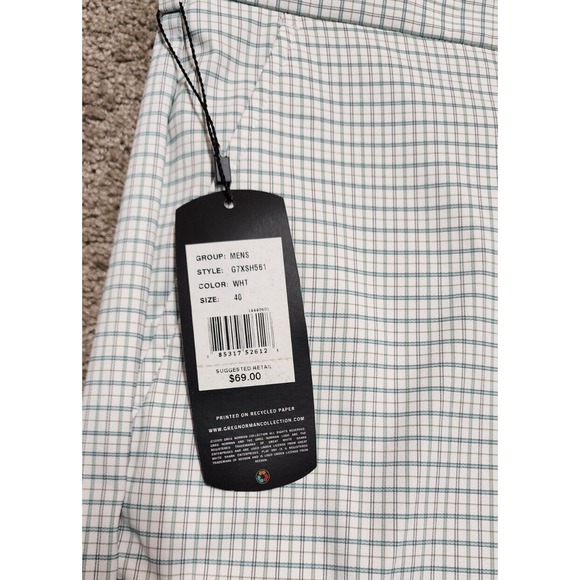 NEW‎ Greg Norman Performance Golf Shorts Mens Size 40 - Picture 3 of 9